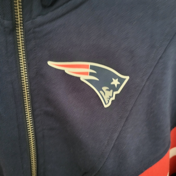 NFL New England Patriots Wear Erin Andrew's Full Zip Women Jacket New Size Small - Picture 3 of 8